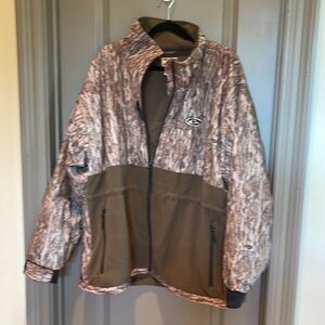 Drake Jacket 2xl Mossy Oak Bottomland Camo Fleece